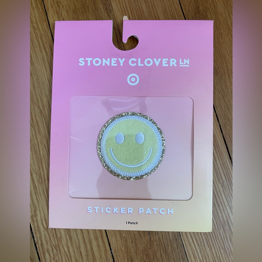 NWT Stoney Clover Lane x Target “smiley face” Patch